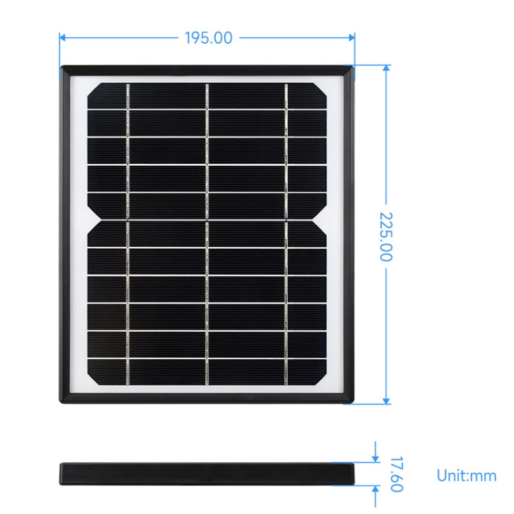 Waveshare Monocrystalline Silicon Solar Panel (5.5V 6W), Toughened Glass Surface - free shipping - PMC TechLife - Order now!
