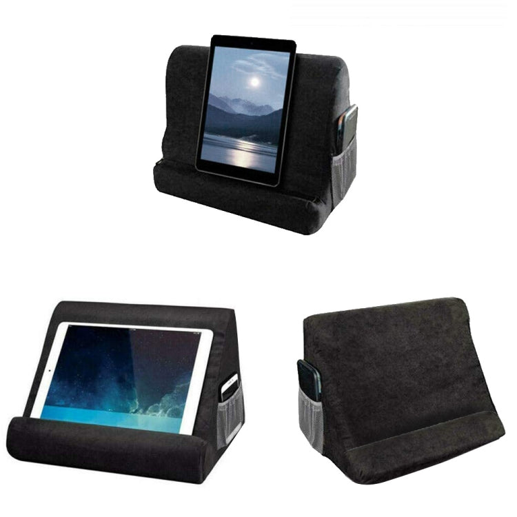 Laptop Holder Tablet Pillow Multifunction Laptop Cooling Pad Rest Cushion(Black) - Laptop Stand by PMC TechLife | Online Shopping South Africa | PMC TechLife | Buy Now Pay Later Mobicred