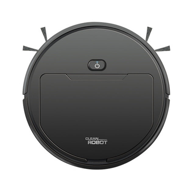 Multifunctional Smart Vacuum Cleaner Robot Toy Sweeper Automatic 3-In-1 Recharge Dry Wet Sweeping Vacuum Cleaner(Black) - free shipping - PMC TechLife - Order now!