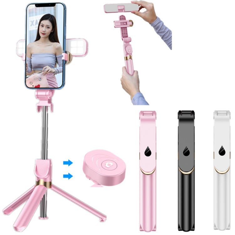 XT06S Live Beauty Bluetooth Tripod Selfie Stick(Black) - Selfie Sticks by PMC TechLife | Online Shopping South Africa | PMC TechLife | Buy Now Pay Later Mobicred