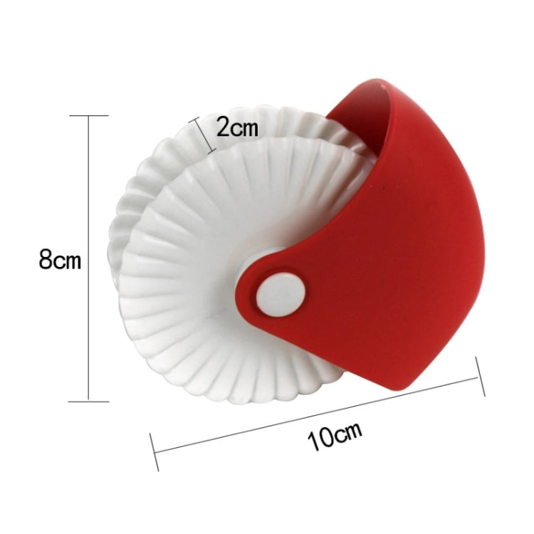 Baking Tools Pasta Cutting Wheel Hemming Wheel Manual Noodle Cutter Roller Knife Creative Kitchen Gadgets(Point Cut) - Baking Pastry Tools by PMC TechLife | Online Shopping South Africa | PMC TechLife | Buy Now Pay Later Mobicred