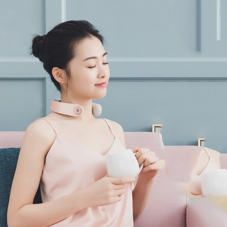 Intelligent Shoulder and Neck Massage Instrument PGG Cervical Spine Physiotherapy Massage Heating Multi-function Neck Protection Instrument, Style:With Patch(Pink) - free shipping - PMC TechLife - Order now!