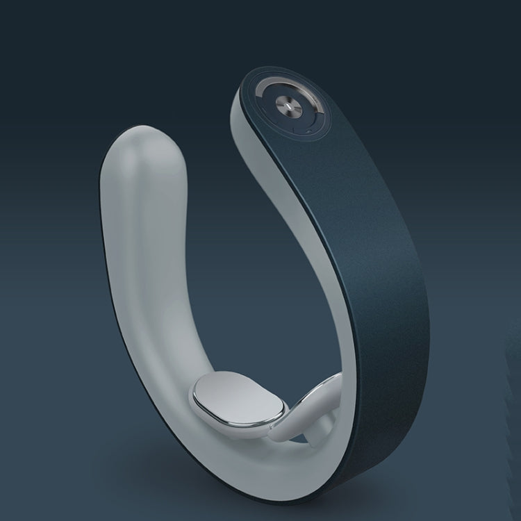 Intelligent Shoulder and Neck Massage Instrument PGG Cervical Spine Physiotherapy Massage Heating Multi-function Neck Protection Instrument, Style:With Patch(Blue) - free shipping - PMC TechLife - Order now!