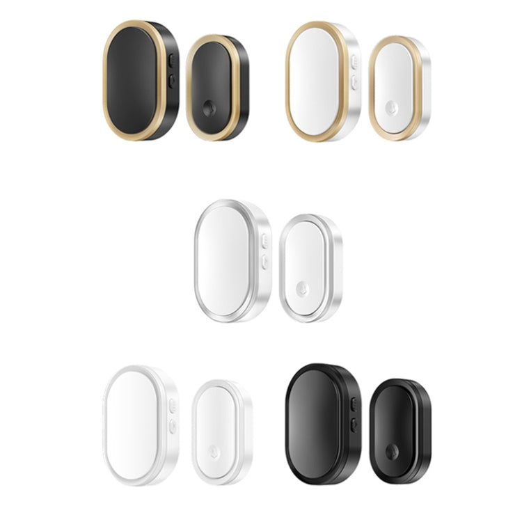 CACAZI A99 Home Smart Remote Control Doorbell Elderly Pager, Style:UK Plug(White) - Wireless Doorbell by CACAZI | Online Shopping South Africa | PMC TechLife | Buy Now Pay Later Mobicred