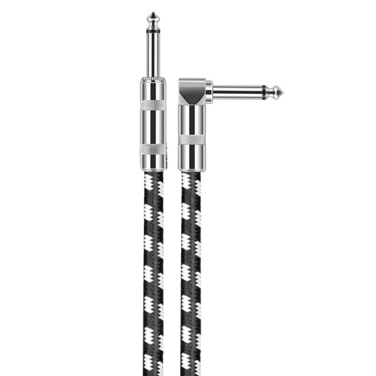 5m 1 Straight Head +1 Elbow Head 6.35mm Guitar Cable Oxygen-Free Copper Core TS Large Two-core Cable - free shipping - PMC TechLife - Order now!