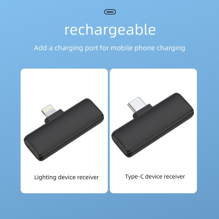 S13 Dual Microphone 8 Pin Interface Wireless Lavalier Noise Canceling Microphone with Charging Case - Microphone by PMC TechLife | Online Shopping South Africa | PMC TechLife | Buy Now Pay Later Mobicred