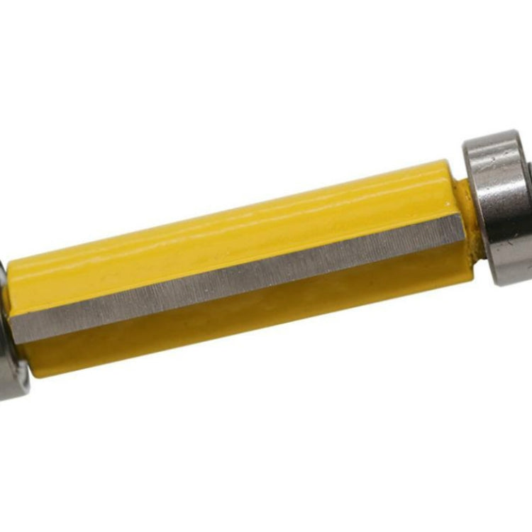 Double Bearing Trimming Knife Woodworking Milling Cutter, Style:1/4x1/2x25cm Yellow - Others by PMC TechLife | Online Shopping South Africa | PMC TechLife | Buy Now Pay Later Mobicred