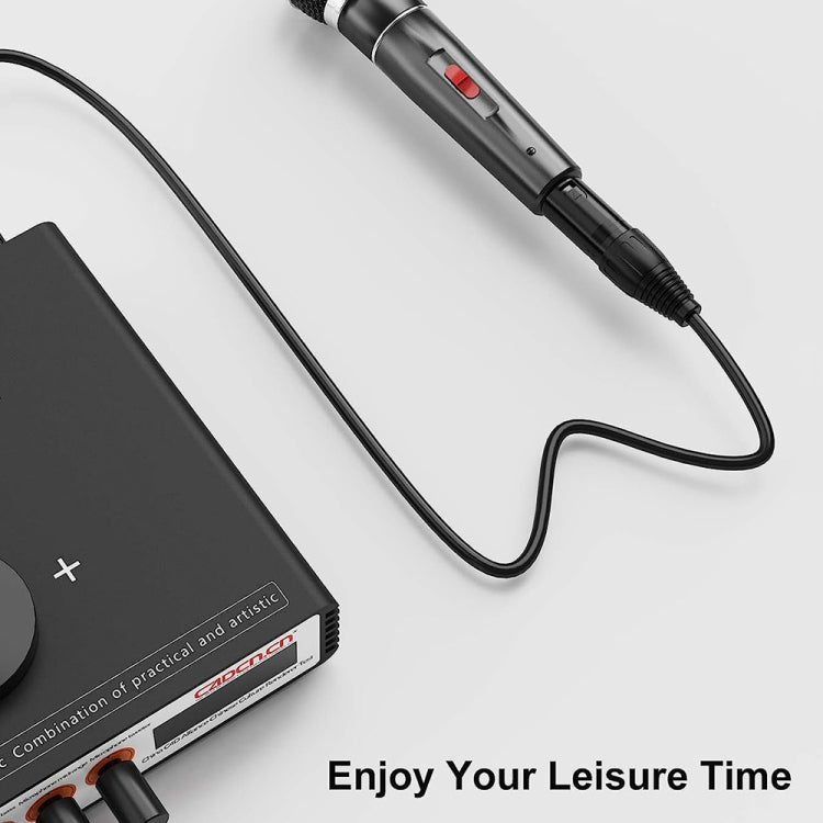 3.5mm To Caron Male Sound Card Microphone Audio Cable, Length:10m - free shipping - PMC Jewellery - Order now!