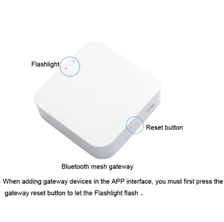 Bluetooth Multifunction Gateway Smart Home Door and Window Sensor Socket Control Center(White) - free shipping - PMC Jewellery - Order now!