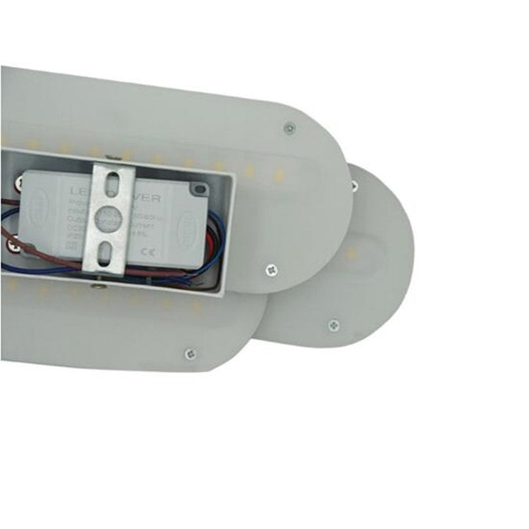 White circle 18W Creative Simple Bedroom Bedside Living Room Restaurant Hotel Study Hall Corridor Aisle Light LED Tower Stack Wall Lamp(White Light) - Wall Lamps by PMc TechLife | Online Shopping South Africa | PMc TechLife | Buy Now Pay Later Mobicred