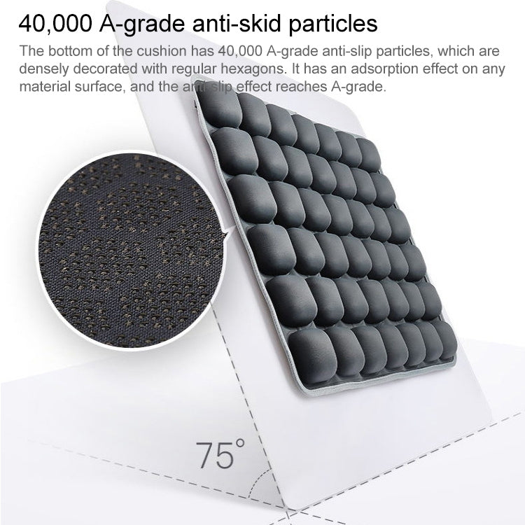 Air Cushion 3D Airbag Breathable Office Beautiful Buttocks Cushion Decompression Massage Cushion(Water Dual-Use Black Cushion) - Cushions & Pillows by PMC TechLife | Online Shopping South Africa | PMC TechLife | Buy Now Pay Later Mobicred