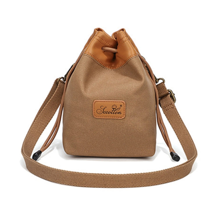 S.C.COTTON Camera Lens Protection Bag Liner Bag Waterproof Camera Storage Bag, Size: S(Khaki) - Soft Bag by S.C.COTTON | Online Shopping South Africa | PMC TechLife | Buy Now Pay Later Mobicred
