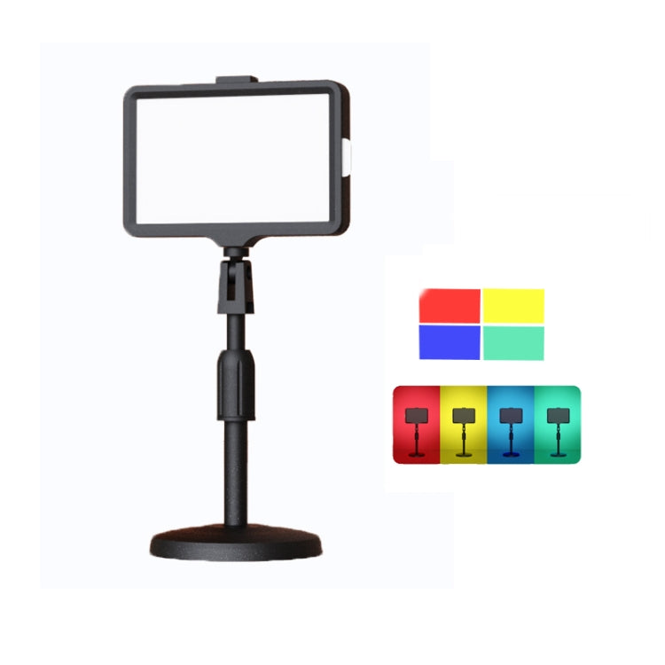 6 Inch 3200-5500K Three-color Temperature Photography Flat-panel Live Fill Light,Spec: 30cm Bracket - Selfie Light by PMC TechLife | Online Shopping South Africa | PMC TechLife | Buy Now Pay Later Mobicred