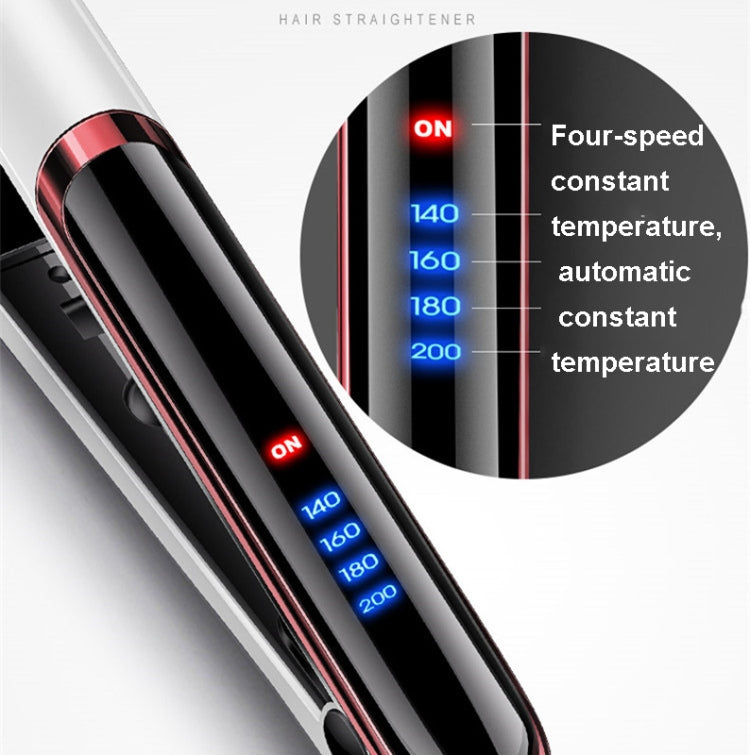 35W 2 In 1 Curling and Straightening Dual-use Electric Splin,Specification: US Plug(Black) - free shipping - PMC TechLife - Order now!