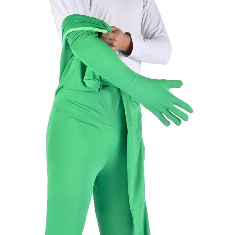 Photo Stretchy Body Green Screen Suit Video Chroma Key Tight Suit, Size: 170cm(Blue  One-piece) - Other by PMC TechLife | Online Shopping South Africa | PMC TechLife | Buy Now Pay Later Mobicred