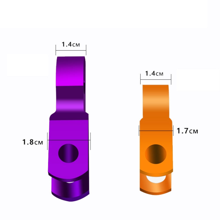 2 Pairs Shock Absorber Extender Height Extension for Motorcycle, Size: Large(Red) - Replacement Parts by PMc TechLife | Online Shopping South Africa | PMc TechLife | Buy Now Pay Later Mobicred
