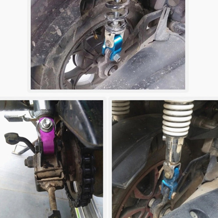 2 Pairs Shock Absorber Extender Height Extension for Motorcycle, Size: Large(Red) - Replacement Parts by PMc TechLife | Online Shopping South Africa | PMc TechLife | Buy Now Pay Later Mobicred