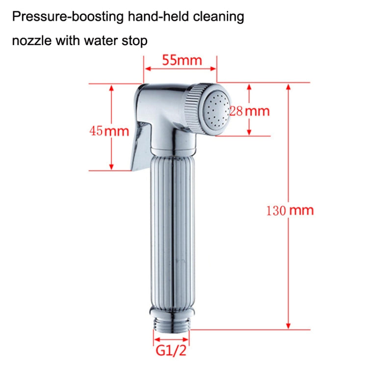 Multifunctional Wome Washers Pressure With Water Stop Woman Wash Nozzle Set, Colour:Gold - free shipping - PMC TechLife - Order now!