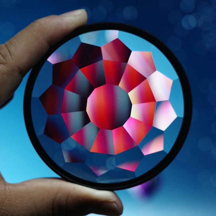 58mm Kaleidoscope Prism Foreground Blur Camera Glass Filter Lens - Other Filter by PMC TechLife | Online Shopping South Africa | PMC TechLife | Buy Now Pay Later Mobicred
