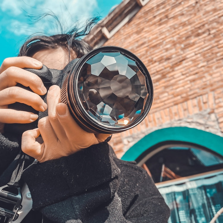 58mm Kaleidoscope Prism Foreground Blur Camera Glass Filter Lens - Other Filter by PMC TechLife | Online Shopping South Africa | PMC TechLife | Buy Now Pay Later Mobicred