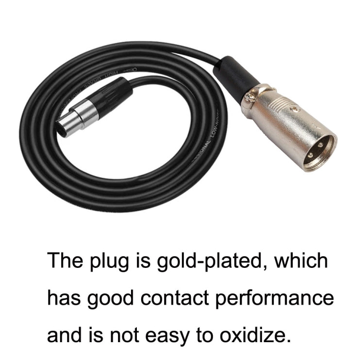 Xlrmini Caron Male To Mini Female Balancing Cable For 48V Sound Card Microphone Audio Cable, Length:5m - Microphone Audio Cable & Connector by PMC TechLife | Online Shopping South Africa | PMC TechLife | Buy Now Pay Later Mobicred