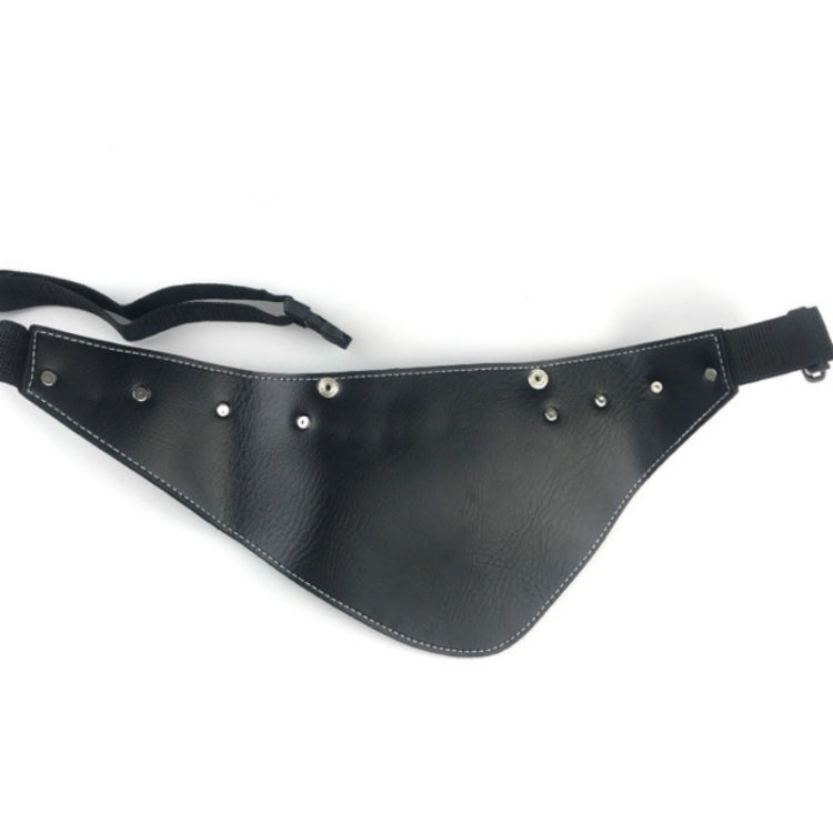 Hairdresser Hair Clipper Comb PU Leather Waist Bag Barber Shop Hair Tools Bag(Black) - free shipping - PMC TechLife - Order now!