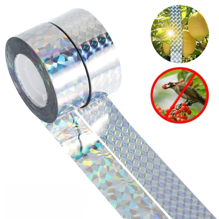 4.8 x 80m Double-sided Reflective Bird Repeller Ribbon Bird Chaser Garden Tool(Laser Floral) - Plant Support & Care by PMC TechLife | Online Shopping South Africa | PMC TechLife | Buy Now Pay Later Mobicred