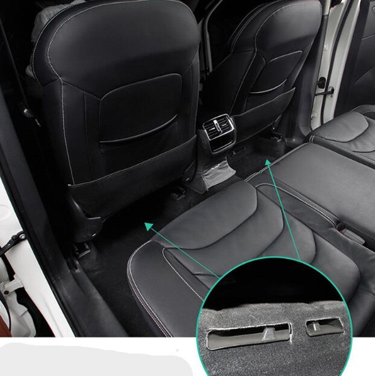 2 PCS Car Air Exhaust Cover Seat  Air Outlet Protection Cover for Skoda, Style:Upgraded pair - Car Interior Mouldings by PMC Jewellery | Online Shopping South Africa | PMC Jewellery | Buy Now Pay Later Mobicred