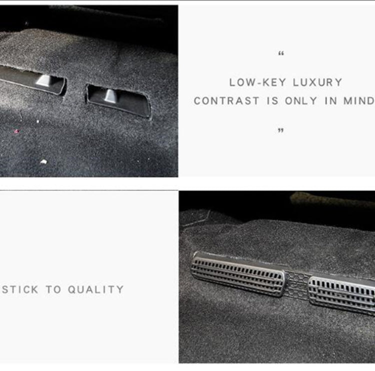 2 PCS Car Air Exhaust Cover Seat  Air Outlet Protection Cover for Skoda, Style:Upgraded pair - Car Interior Mouldings by PMC Jewellery | Online Shopping South Africa | PMC Jewellery | Buy Now Pay Later Mobicred