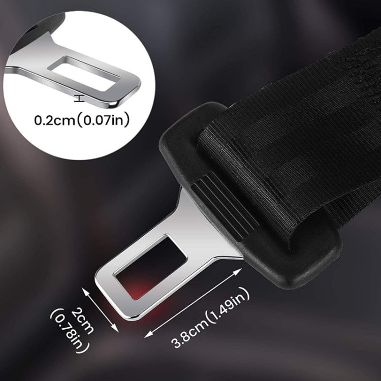 2 PCS Child And Pregnant Woman Car Seat Belt Extender, Length:26cm(Gray) - Seat Belts & Padding by PMC TechLife | Online Shopping South Africa | PMC TechLife | Buy Now Pay Later Mobicred