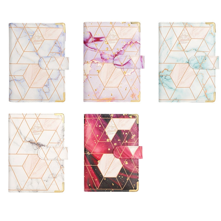 A6 Loose-leaf Notebook Budget Book Marbled Handbook,Style: Basic Model(Blue) - Notebooks by PMc TechLife | Online Shopping South Africa | PMc TechLife | Buy Now Pay Later Mobicred