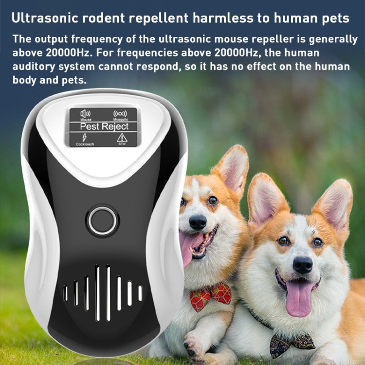 Ultrasonic Mouse Repeller Energy-Saving Silent Insect Repeller, Plug Type:UK Plug(Blue Black) - Repellents by PMC TechLife | Online Shopping South Africa | PMC TechLife | Buy Now Pay Later Mobicred