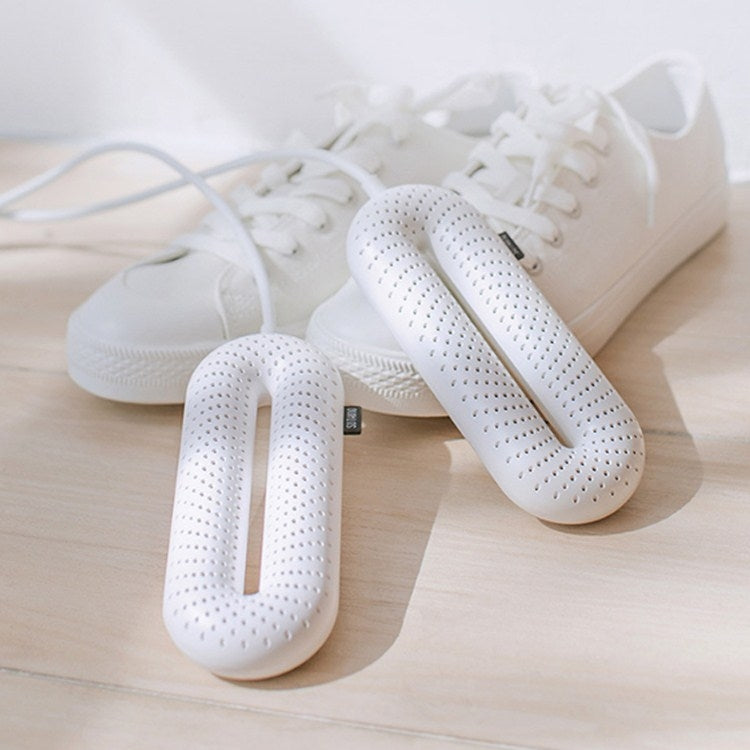 SOTHING 220V Shoe Dryers Deodorization Sterilization Quick Drying Dryer Winter Shoes Heater, CN Plug, Style:Wired Control Timer(White) - free shipping - PMC TechLife - Order now!