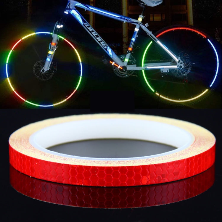 3 Rolls Bicycle Mountain Bike Motorcycle Sticker Car Contour Reflective Sticker Night Riding Reflective Sticker 1 x 800cm(Red) - Decorative Accessories by PMC TechLife | Online Shopping South Africa | PMC TechLife | Buy Now Pay Later Mobicred