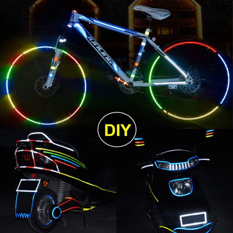 3 Rolls Bicycle Mountain Bike Motorcycle Sticker Car Contour Reflective Sticker Night Riding Reflective Sticker 1 x 800cm(Blue) - Decorative Accessories by PMC TechLife | Online Shopping South Africa | PMC TechLife | Buy Now Pay Later Mobicred