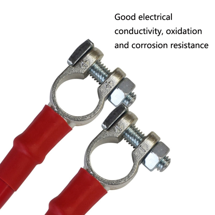 GSA-001 Car Ground Wire Battery Pile Head  Extension Cord Battery Connection Line 40cm(Positive) - Booster Cable & Clip by PMC TechLife | Online Shopping South Africa | PMC TechLife | Buy Now Pay Later Mobicred
