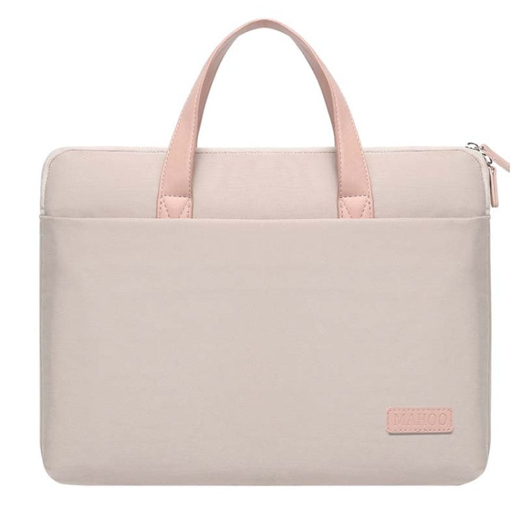 For MacBook 15.6-16.1 Inches MAHOO 10188 Ultra-Thin Hand Computer Bag Messenger Laptop Bag, Color:Khaki - 15.6 - 17 inch by PMC Jewellery | Online Shopping South Africa | PMC Jewellery | Buy Now Pay Later Mobicred