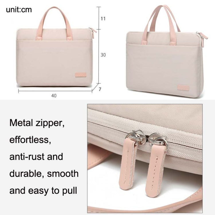 For MacBook 15.6-16.1 Inches MAHOO 10188 Ultra-Thin Hand Computer Bag Messenger Laptop Bag, Color:Gray - 15.6 - 17 inch by PMC Jewellery | Online Shopping South Africa | PMC Jewellery | Buy Now Pay Later Mobicred