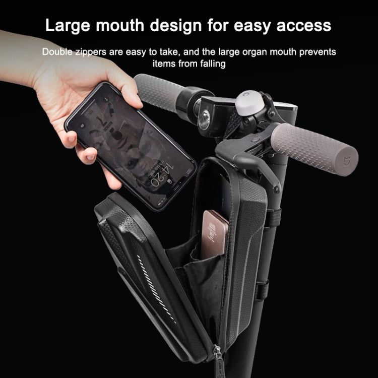 WHEEL UP X5 EVA Hard Shell Balance Bike Front Bag Electric Scooter Bicycle Front Bag Electric Folding Handle Bag, Size:X5-2L - Bicycle Bags by PMC TechLife | Online Shopping South Africa | PMC TechLife | Buy Now Pay Later Mobicred