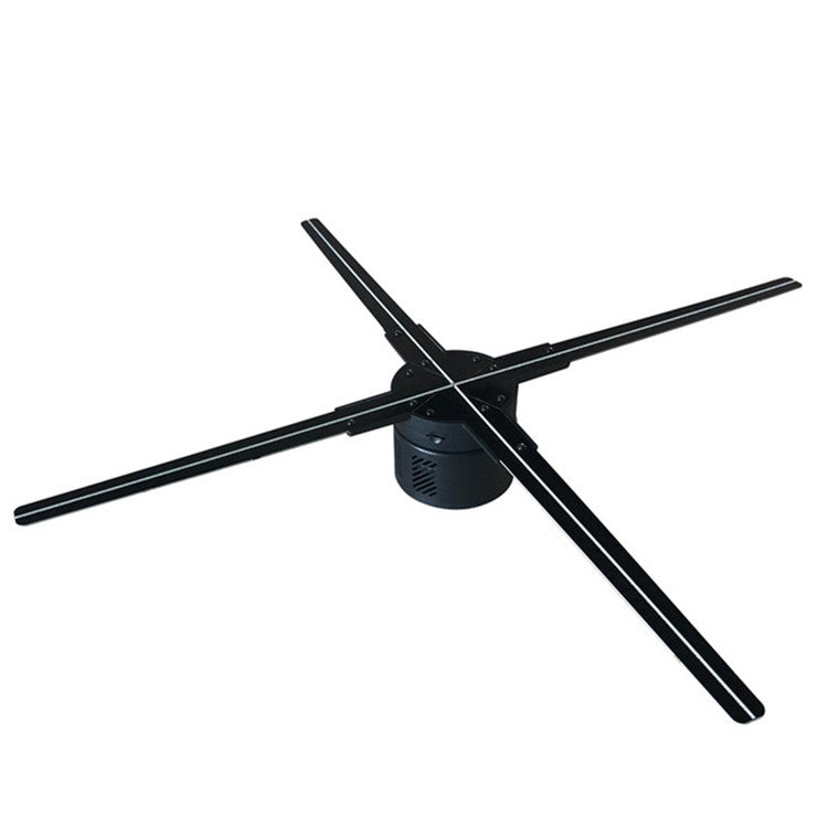 56CM KY-4 WIFI Holographic 3D Fan Shape LED Advertising Machine, Resolution: 1024 x 638 Pixels, Plug Type:UK Plug - LED Projector by PMC TechLife | Online Shopping South Africa | PMC TechLife | Buy Now Pay Later Mobicred