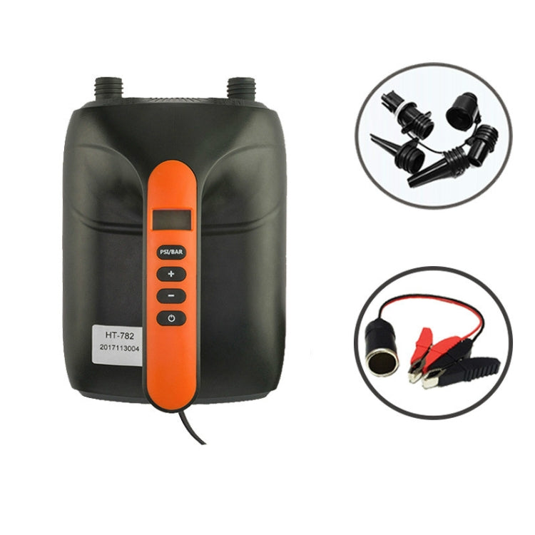 SUP Surf Paddle Board Canoe Inflatable Boat Car High Pressure Electric Air Pump, Specification:782High-pressure Pump+Battery Folder - Inflatable Pump by PMC TechLife | Online Shopping South Africa | PMC TechLife