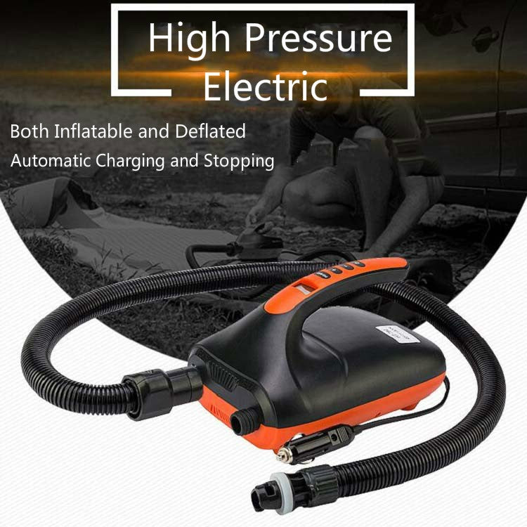 SUP Surf Paddle Board Canoe Inflatable Boat Car High Pressure Electric Air Pump, Specification:782High-pressure Pump+Battery Folder - Inflatable Pump by PMC TechLife | Online Shopping South Africa | PMC TechLife