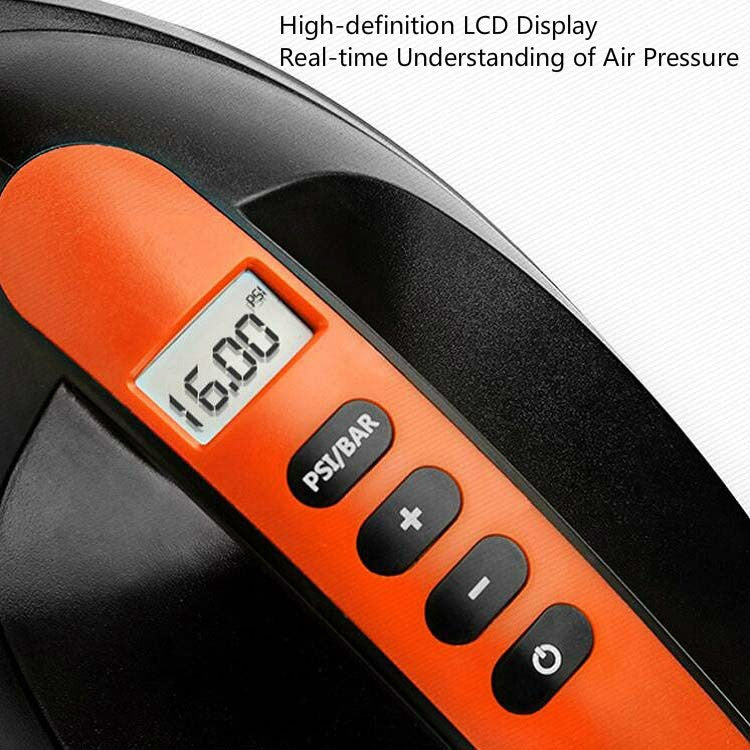 SUP Surf Paddle Board Canoe Inflatable Boat Car High Pressure Electric Air Pump, Specification:782High-pressure Pump+Battery Folder - Inflatable Pump by PMC TechLife | Online Shopping South Africa | PMC TechLife