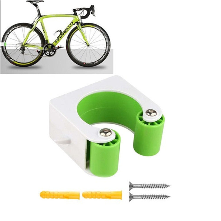 Bicycle Parking Buckle Children Road Bike Mountain Bike Simple Wall Mount, Style:Mountain Bike(Green) - Retaining Clips by PMC TechLife | Online Shopping South Africa | PMC TechLife | Buy Now Pay Later Mobicred