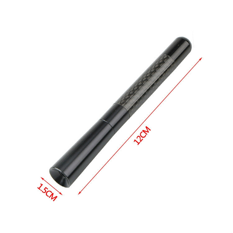 5 PCS Aluminum Alloy Carbon Brazing Antenna Car Decoration Beautiful Antenna Car Roof Antenna Modification(Silver) - Aerials by PMC TechLife | Online Shopping South Africa | PMC TechLife | Buy Now Pay Later Mobicred