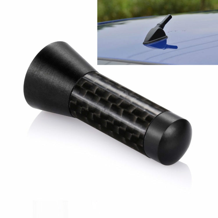 3.5cm Modified Metal Antenna Carbon Fiber Car Antenna Car Decorative Antenna - Aerials by PMC TechLife | Online Shopping South Africa | PMC TechLife | Buy Now Pay Later Mobicred