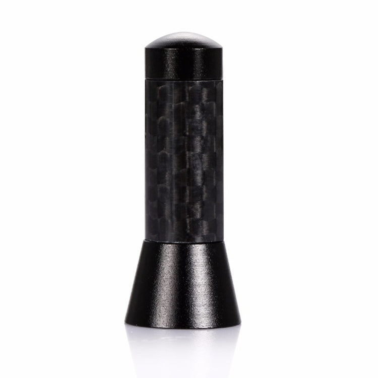3.5cm Modified Metal Antenna Carbon Fiber Car Antenna Car Decorative Antenna - Aerials by PMC TechLife | Online Shopping South Africa | PMC TechLife | Buy Now Pay Later Mobicred