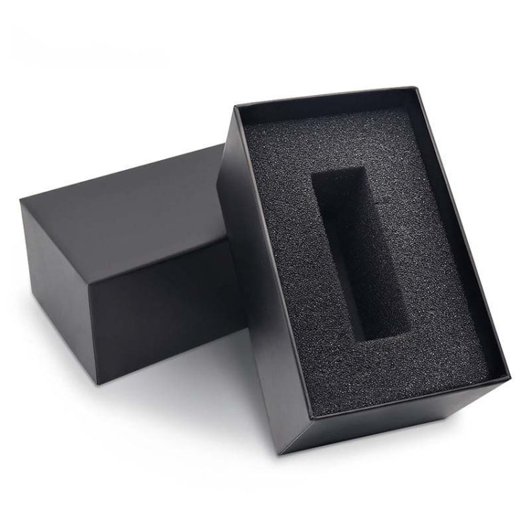 BAOGELA Paper + Sponge Square Watch Packaging Box Black Watch Gift Box, Size: 12.1 x 7.6 x 6.8cm - free shipping - PMC TechLife - Order now!