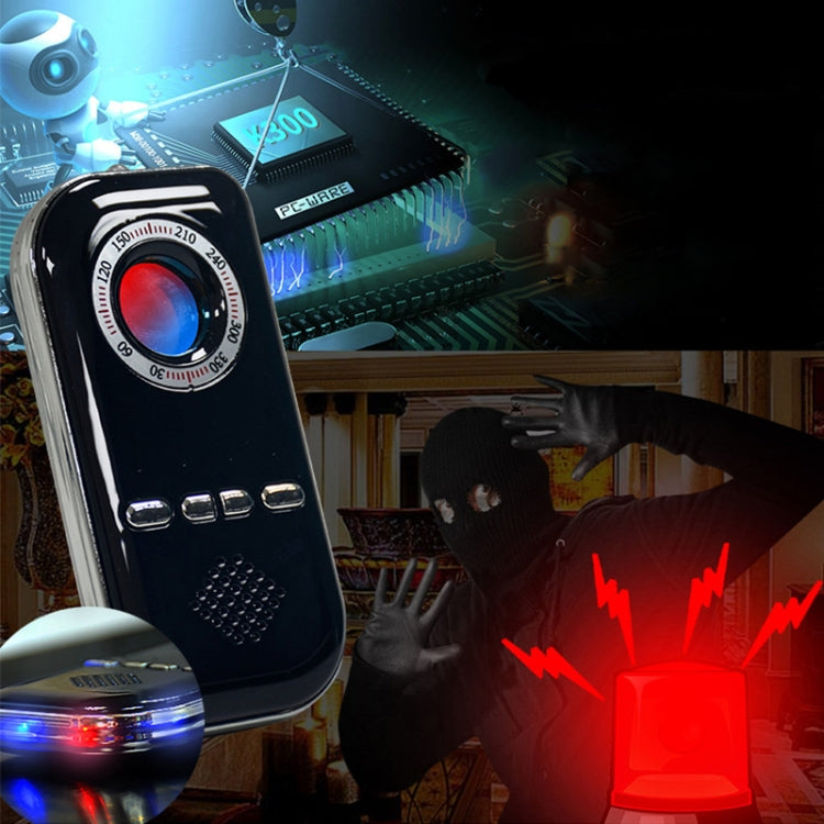 K300 Multifunctional Infrared Detector Hotel Anti-Snooping Camera Detection Travel Compass Anti-lost Device(Black) - Infrared Detector by PMc TechLife | Online Shopping South Africa | PMc TechLife | Buy Now Pay Later Mobicred