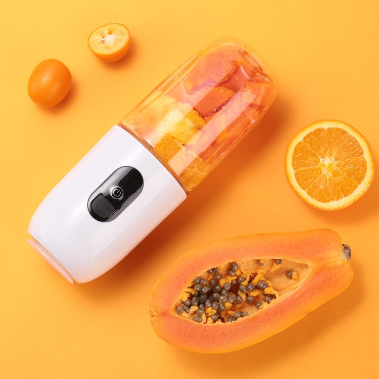 Mingdian Portable USB Rechargeable Juicer Mini Juice Cup(White) - free shipping - PMC TechLife - Order now!
